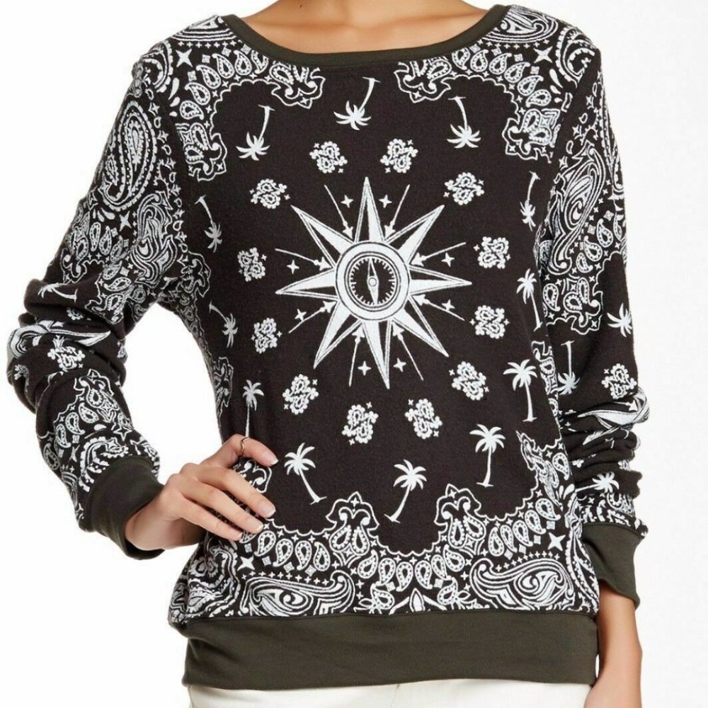 Wildfox Bandana Baggy Beach Jumper